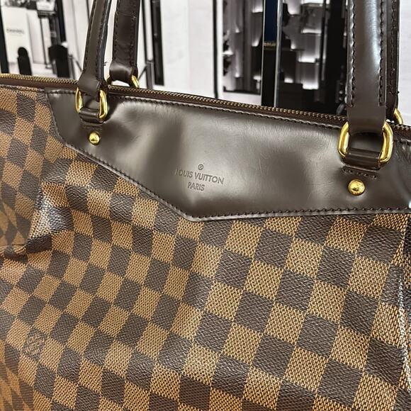 Louis Vuitton LV Shoulder Bag West Minster MM Brown Damier - Picture 7 of 15